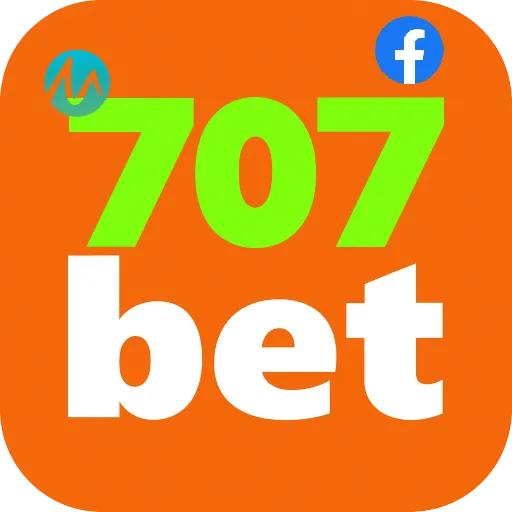 Imagem promovendo a página oficial da 707bet no Facebook